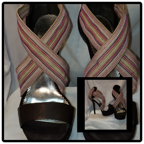 🔥 Bebe Natasha Platform stiletto heels 🔥 - Picture 2 of 4